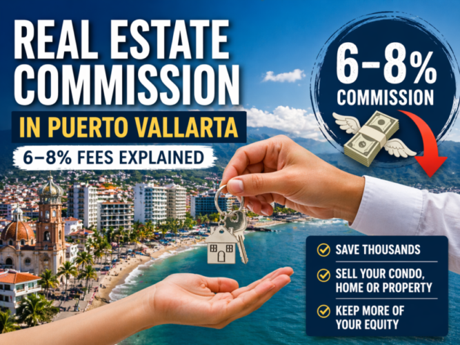 real estate commission puerto vallarta condos homes for sale